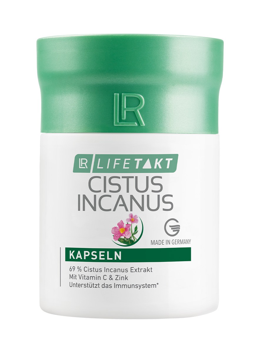 Spray Cistus Incanus LR Lifetakt com vitamina C para sistema imunitário