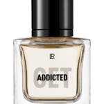 Frasco moderno do perfume masculino GET ADDICTED Eau de Parfum da LR